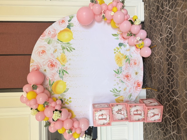 Little Lemon Babyshower - Belle Haven Events Minnesota