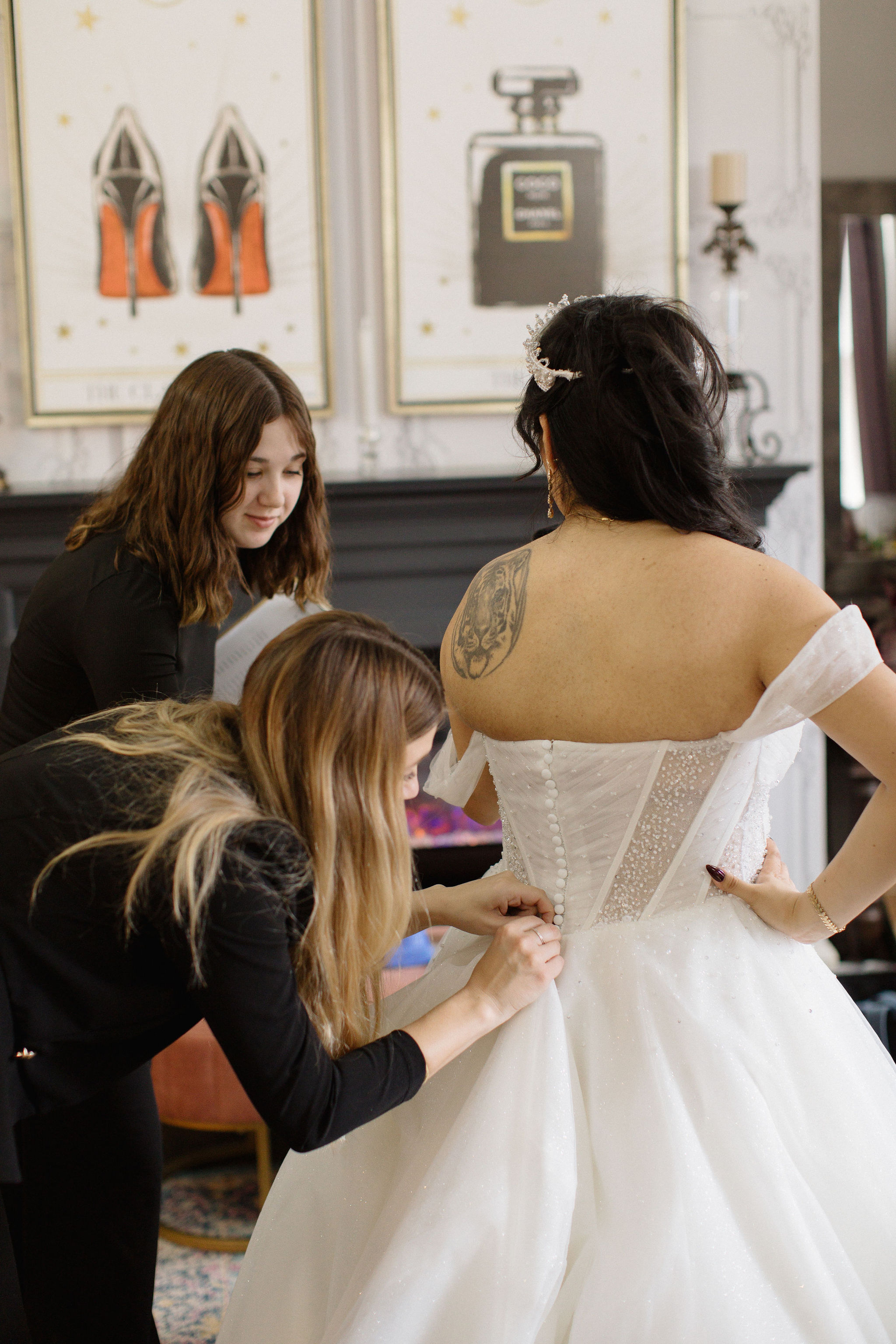 Wedding Coordinators and Bride